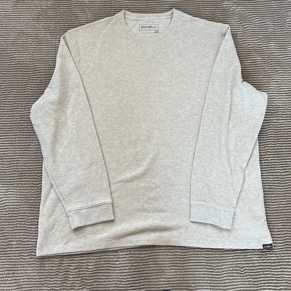Light Gray Long Sleeve Shirt